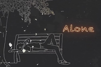 create a professional animated hand drawn lyric video for your song