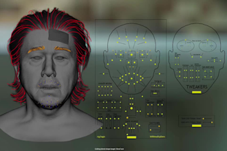 do 3d metahuman character humanoid unreal engine modeling facial expression lip