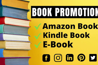 do organic amazon book promotion ebook and kindle book marketing