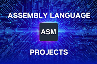 code assembly language projects and tasks in masm, x86 arm and more