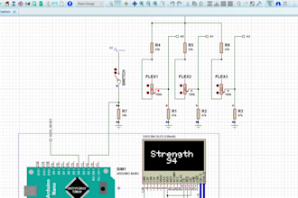 make a simulation for your electronic circuit in proteus