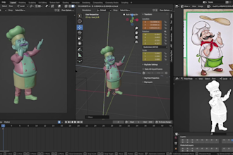 rig 3d models in blender for animation and games