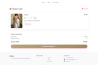 design a premium boutique website
