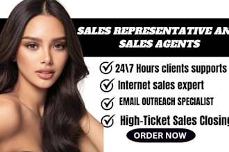 be sales representative sales agent sales person sales closer internet sales