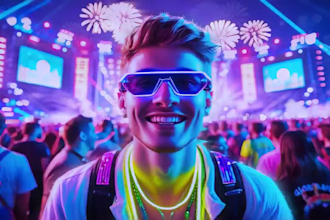 produce a cutting edge cinematic ai music video