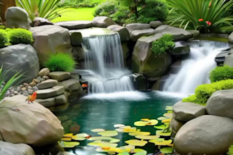 create youtube channel and upload 30 meditation relaxing nature videos