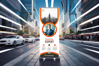 do a retractable backdrop roll up pull up and pop up banners