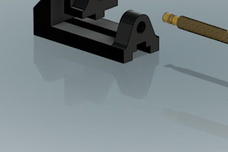 create 3d modelling of mechanical part and model assembly using fusion 360