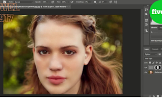 do skin tone retouching, remove blemishes and photo editing