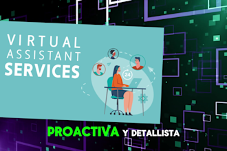 be your professional spanish speaking virtual assistant