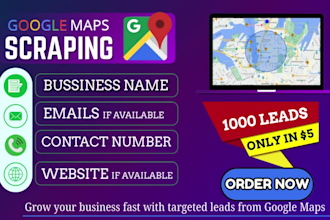 do google maps scraping for business lead generation