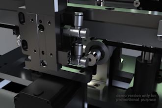 create cgi 3d industrial animation video 3d factory animation 3d model rendering
