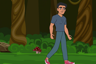 do a 2d animation for you brin your story to life