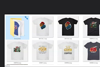 design trendy t shirt for your pod store