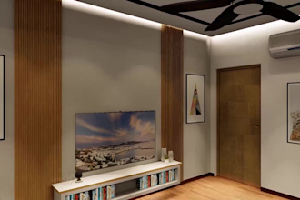 give an aesthetic design of your bed room or any interior