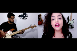 record a professional bass line or solo for you