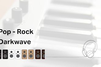 produce your music in rock, pop and darkwave