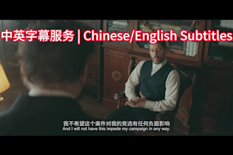 add professional chinese and english subtitles to your short videos
