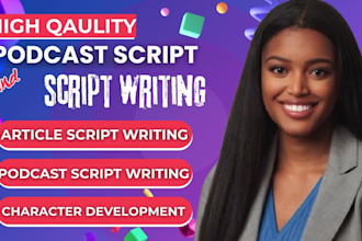 create clear, compelling podcast scripts for any topic