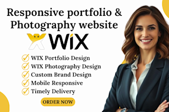 create wix portfolio website wix photography website design wix online course