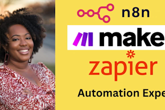 be your zapier make com n8n automation expert and ai expert