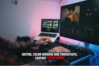 professionally edit social media videos for you