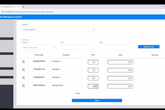 develop custom pos, erp and CRM software