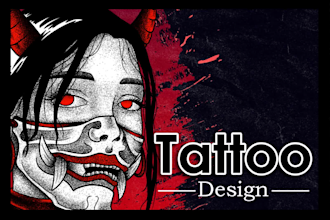 draw unique and original tattoo design