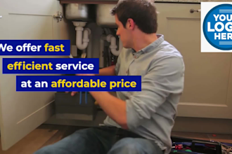 create a TV quality video to showcase your plumbing service