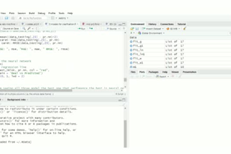 do data analysis, machine learning and data visualization using r rstudio