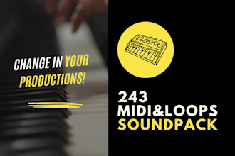 send you a piano midi soundpack