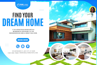 design vinyl banner, billboard art, yard sign, signage, street ads and signboard