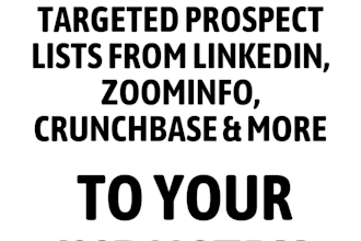 do targeted lead generation, build verified prospect email list