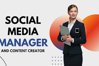 be your tiktok, fb, ig manager for growth, engagement and brand building