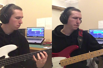 play electric bass on your song