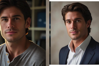 create hyper realistic ai linkedin headshots for professionals