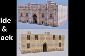 model simple 3d environments for games and projects