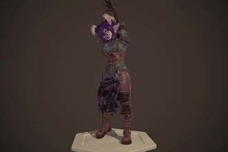 3d character artist   sculpting, modeling and texturing expert
