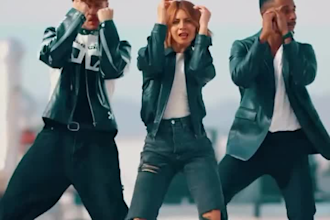 do shuffle dance, group dance, for tiktok dance, video promotion