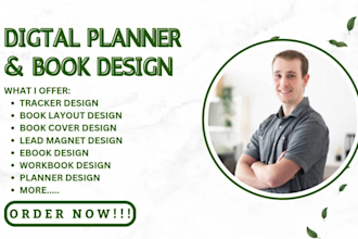 design christian ebook digital planner prayer journal lead magnet book layout