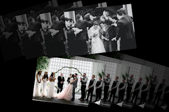 make slideshow video from your wedding photos
