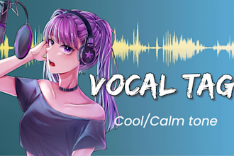 create your vocal tag in japanese or english