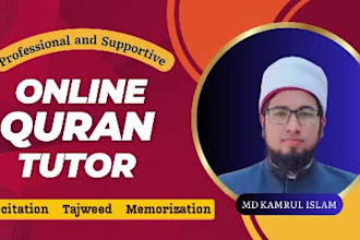 be your supportive online quran tutor with proper tajweed