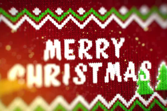 edit this ugly sweater christmas video