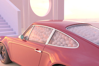 create attractive 3d motion graphics
