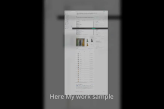 do shopify variant product listing