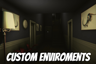 make the scariest horror game for you in unity 3d