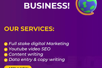 be your expert in digital marketing and  social media management