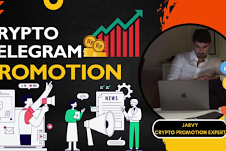 grow crypto telegram community chatter, telegram promotion admin, telegram subs