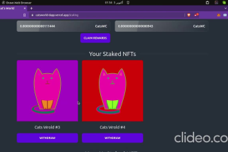 create nft minting staking web3 using thirdweb contracts